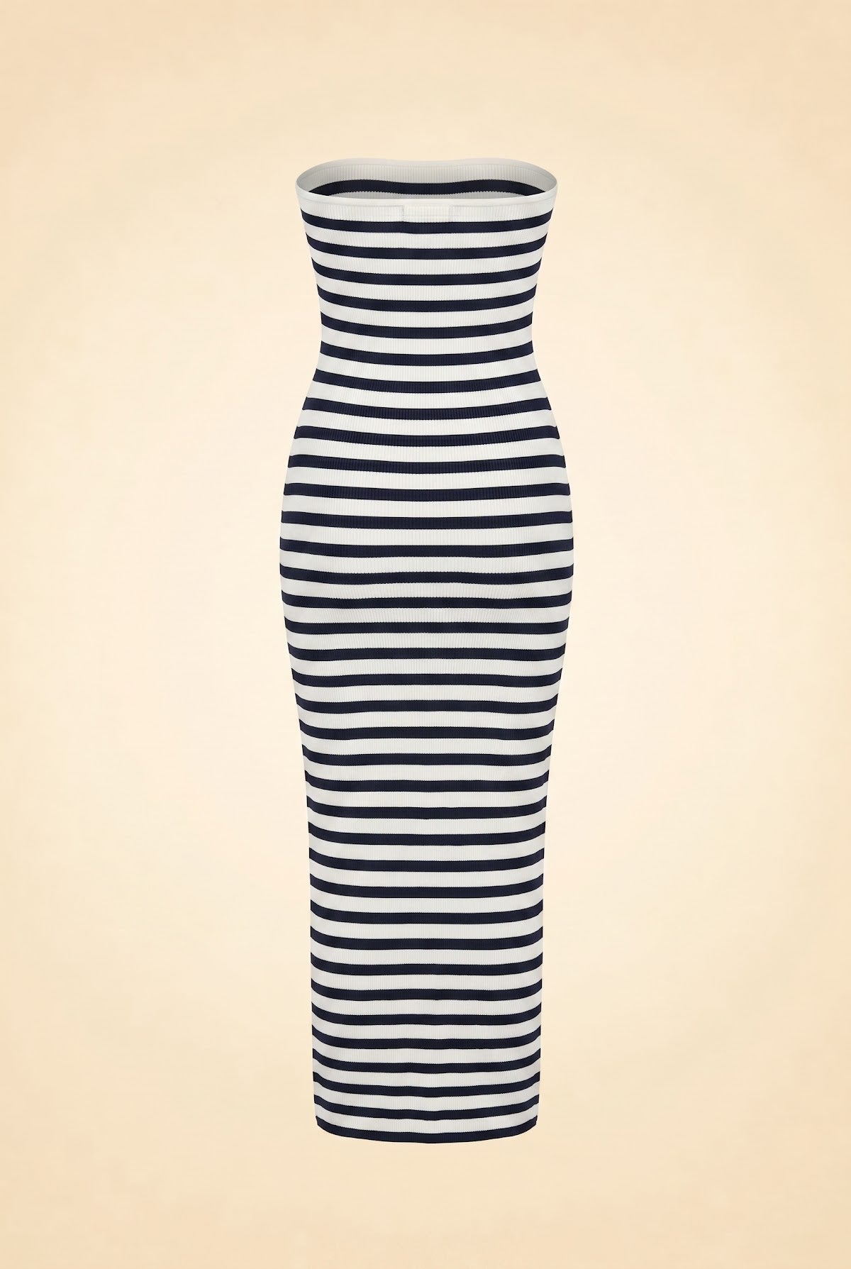 Addison Striped Dress — back view