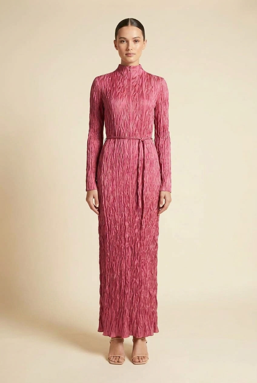 LaPointe Pink Dress - view 2