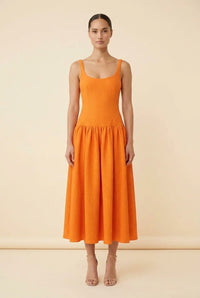 Emilia Wickstead Orange Dress - view 3