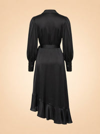 Silk Mini Wrap Dress by Zimmermann