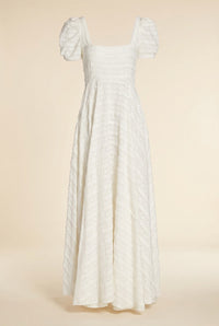 Ryan Catalina Lace Maxi Dress — front view