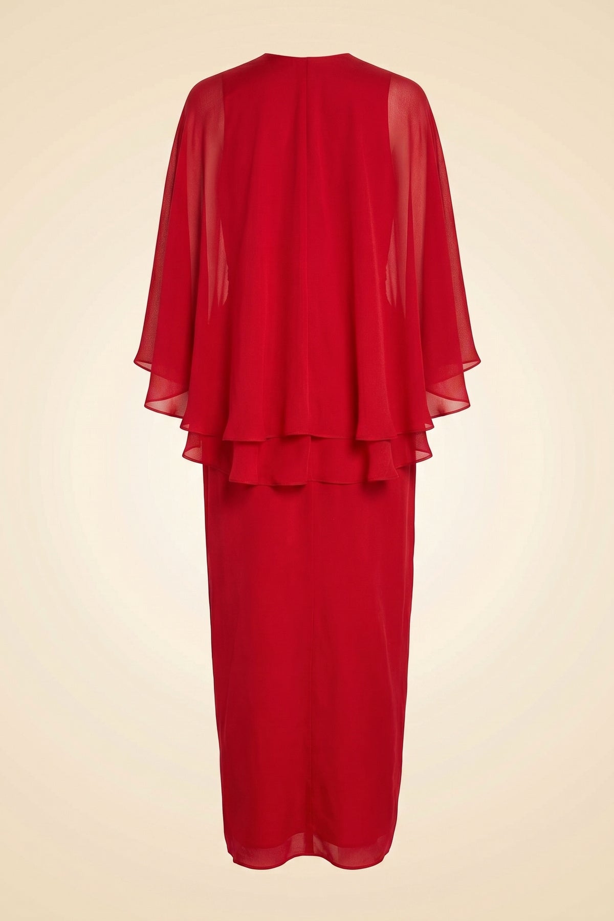 Cape Town Silk Maxi Dress in Red - Johanna Ortiz