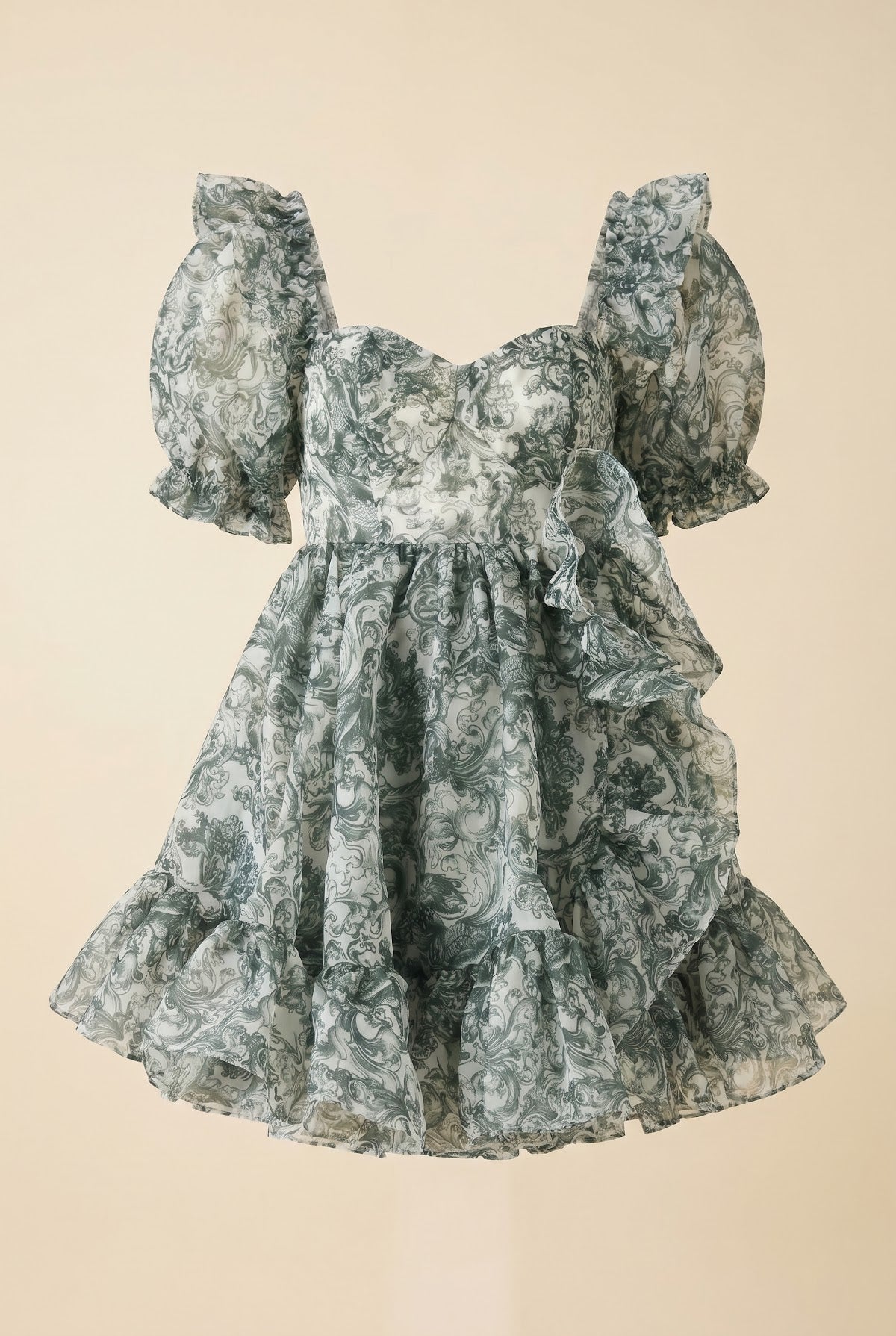 Bebe Bloom Heritage Dress — front view