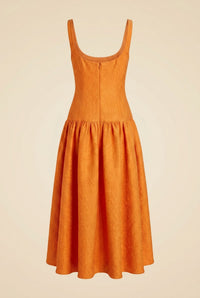 Emilia Wickstead Orange Dress - view 2