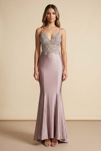 Gown — on model