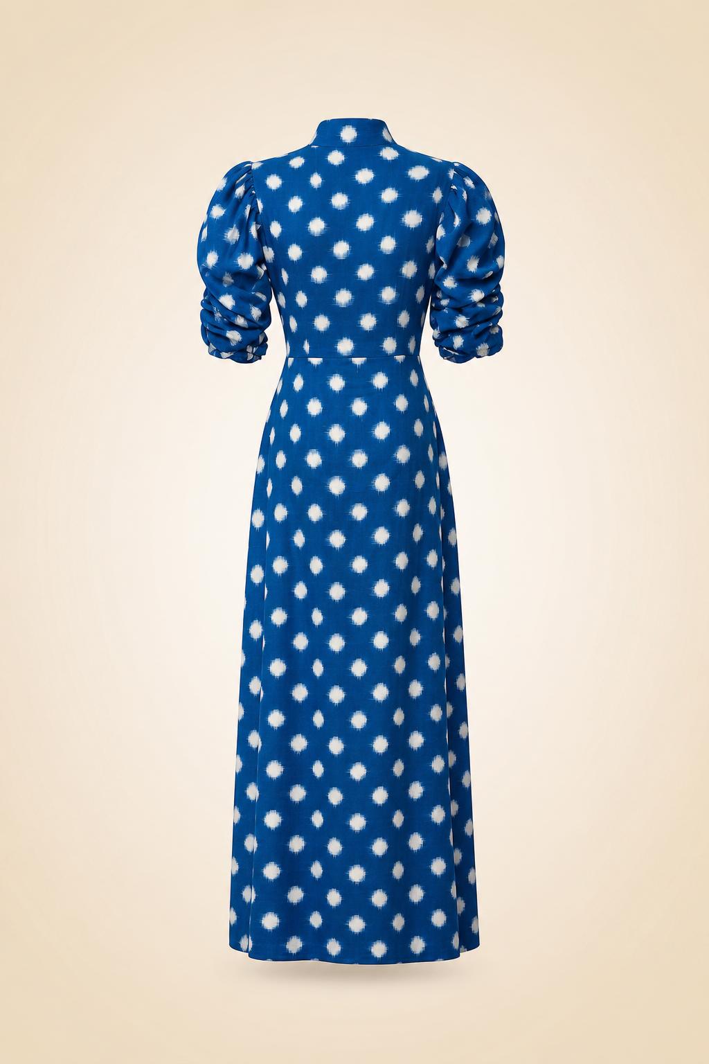 De Castro De Castro Campo Dress in Blue - view 2