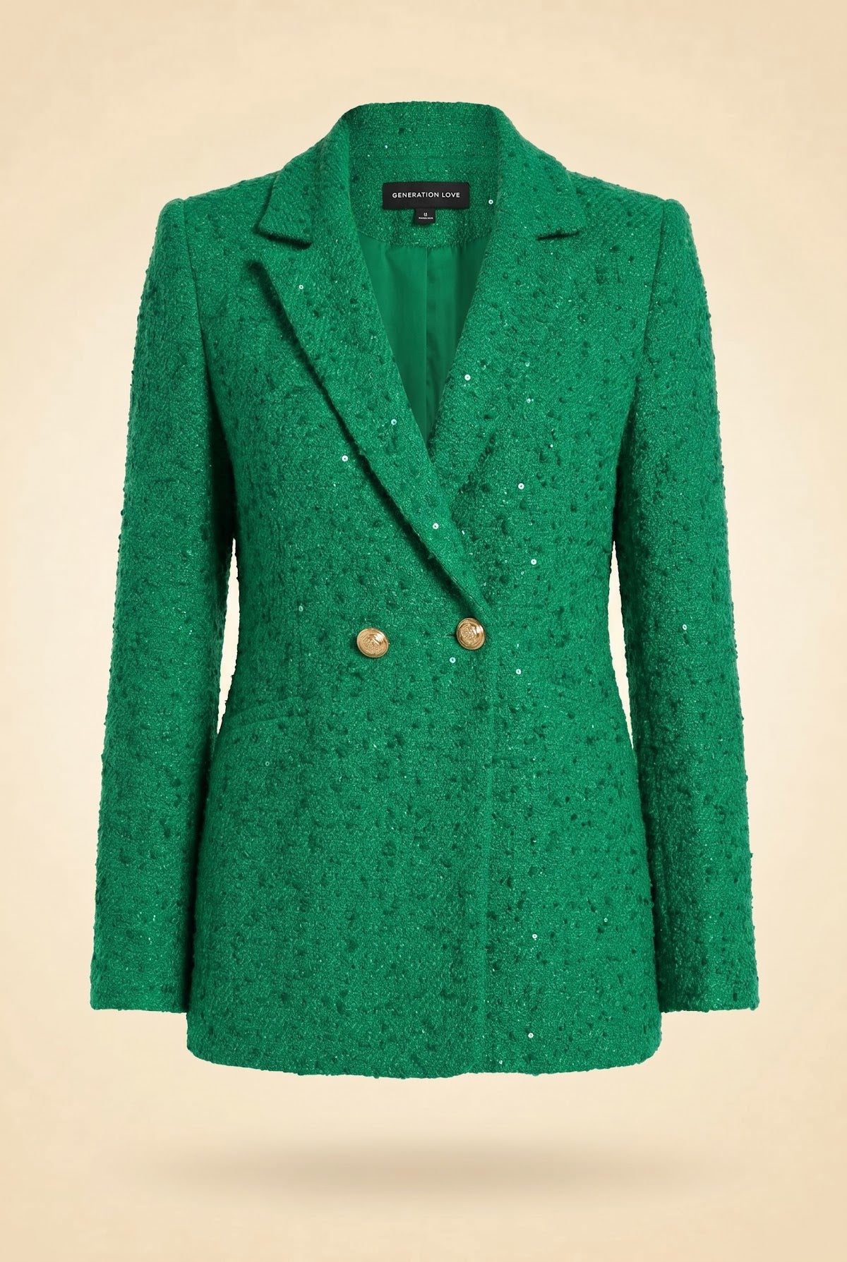 Green Blazer — front view