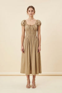 Quinn Cotton-Poplin Midi - view 2