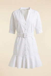 Molly Mini Shirt Dress — front view