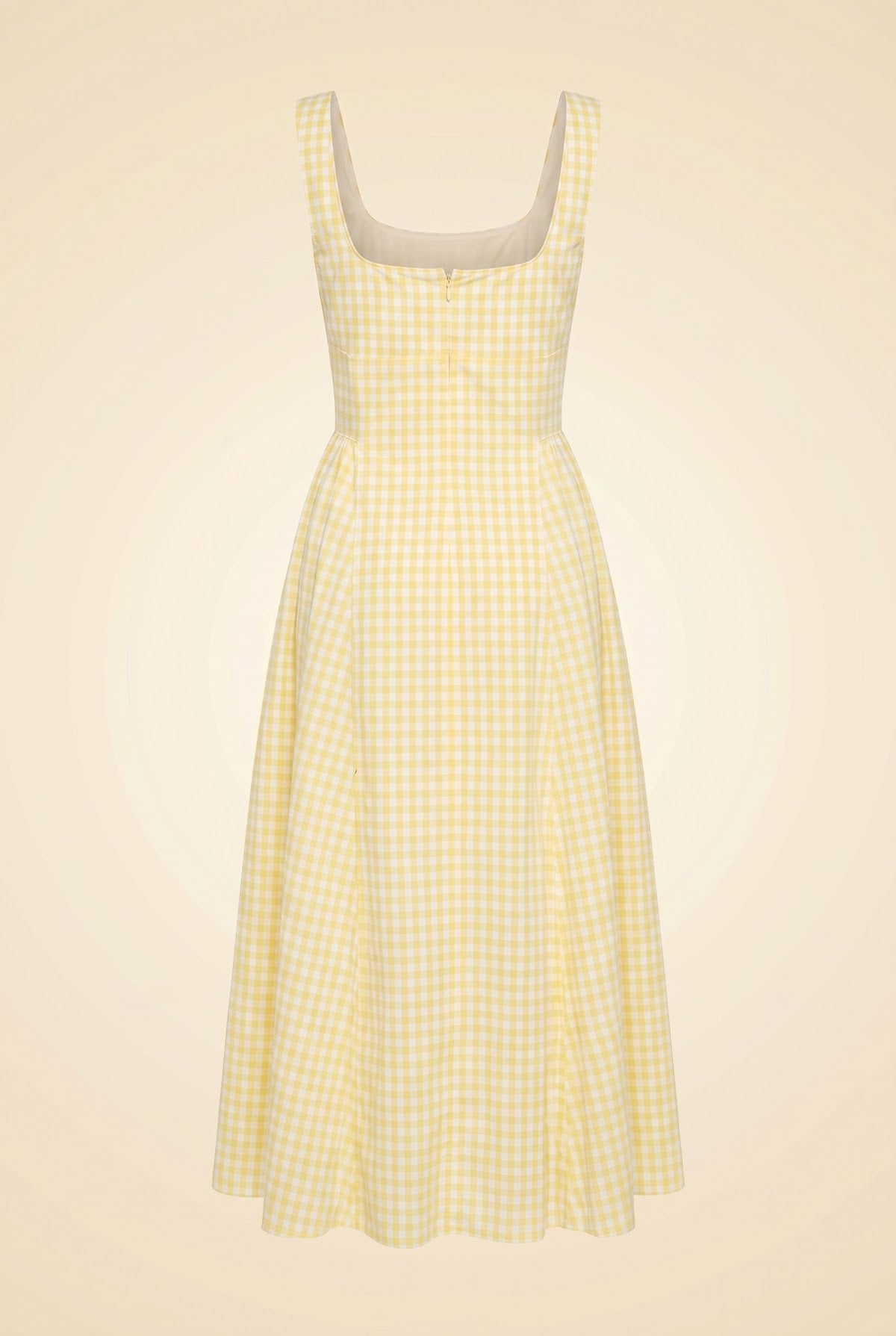 Cadence Gingham Midi Dress by Tanya Taylor — view 2
