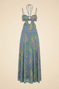 Swan Lake Midi Dress — front view
