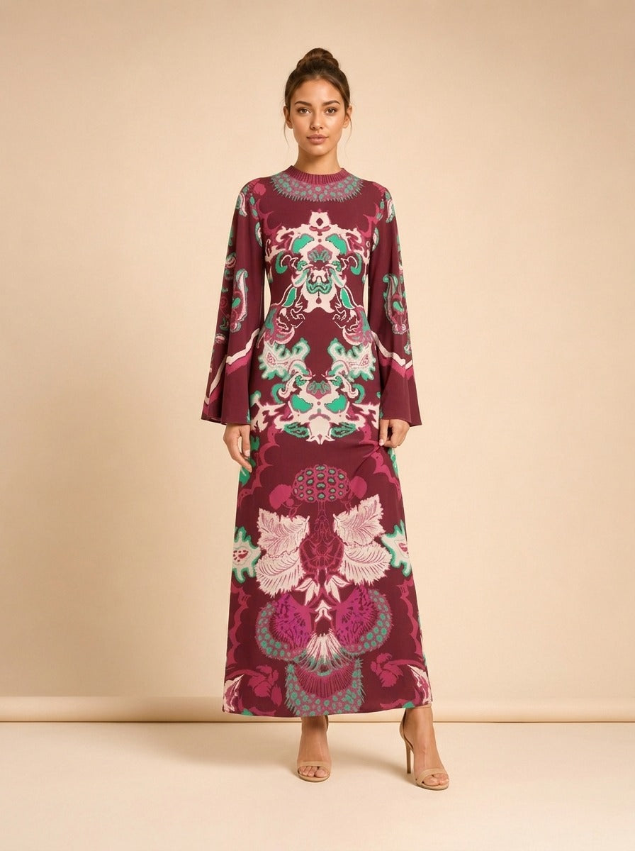 Camino Real Printed Maxi Dress by Johanna Ortiz