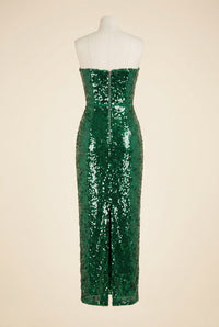Monique Strapless Dress — back view