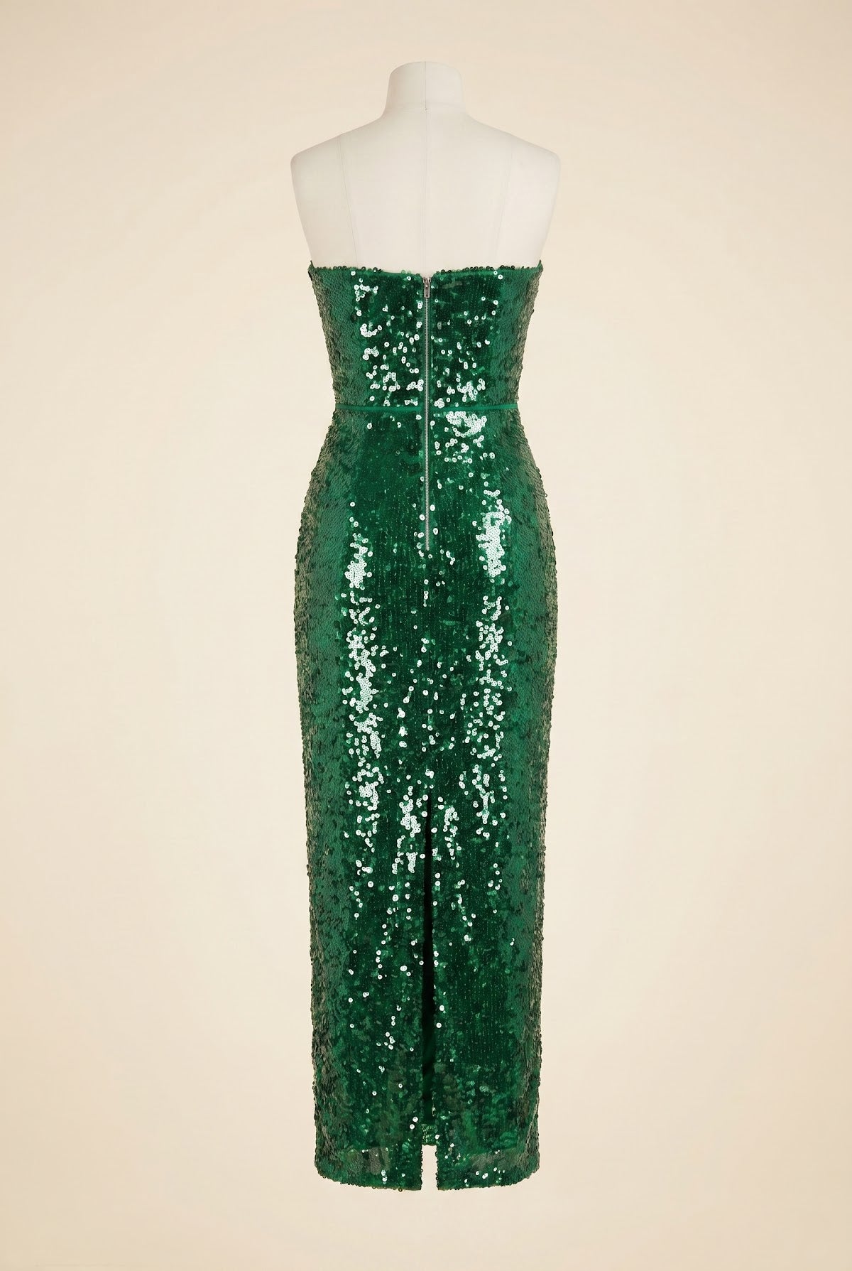 Monique Strapless Dress — back view