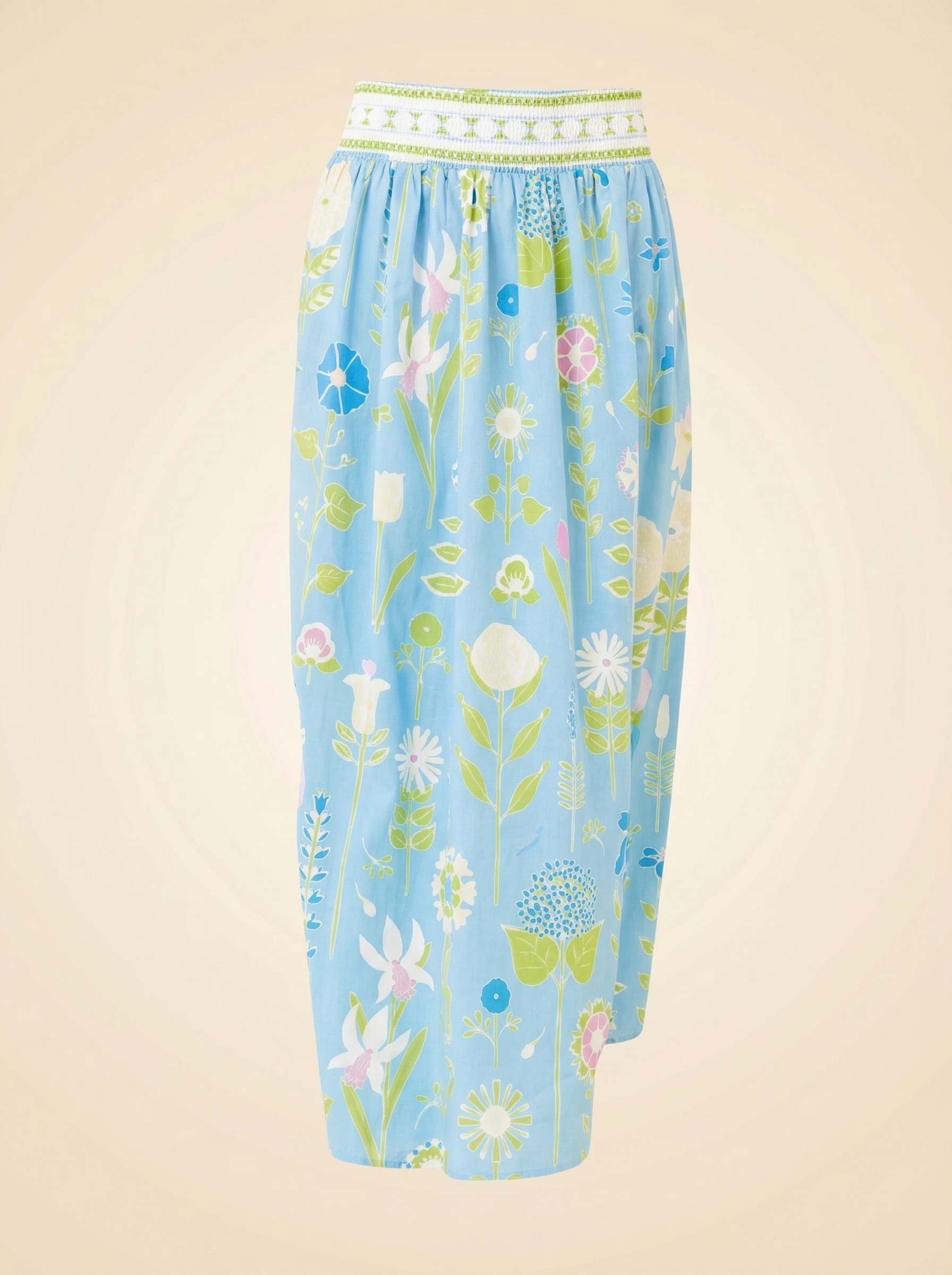 NEW SHERIDAN FRENCH Lillian Skirt in Secret Garden Soft Sky