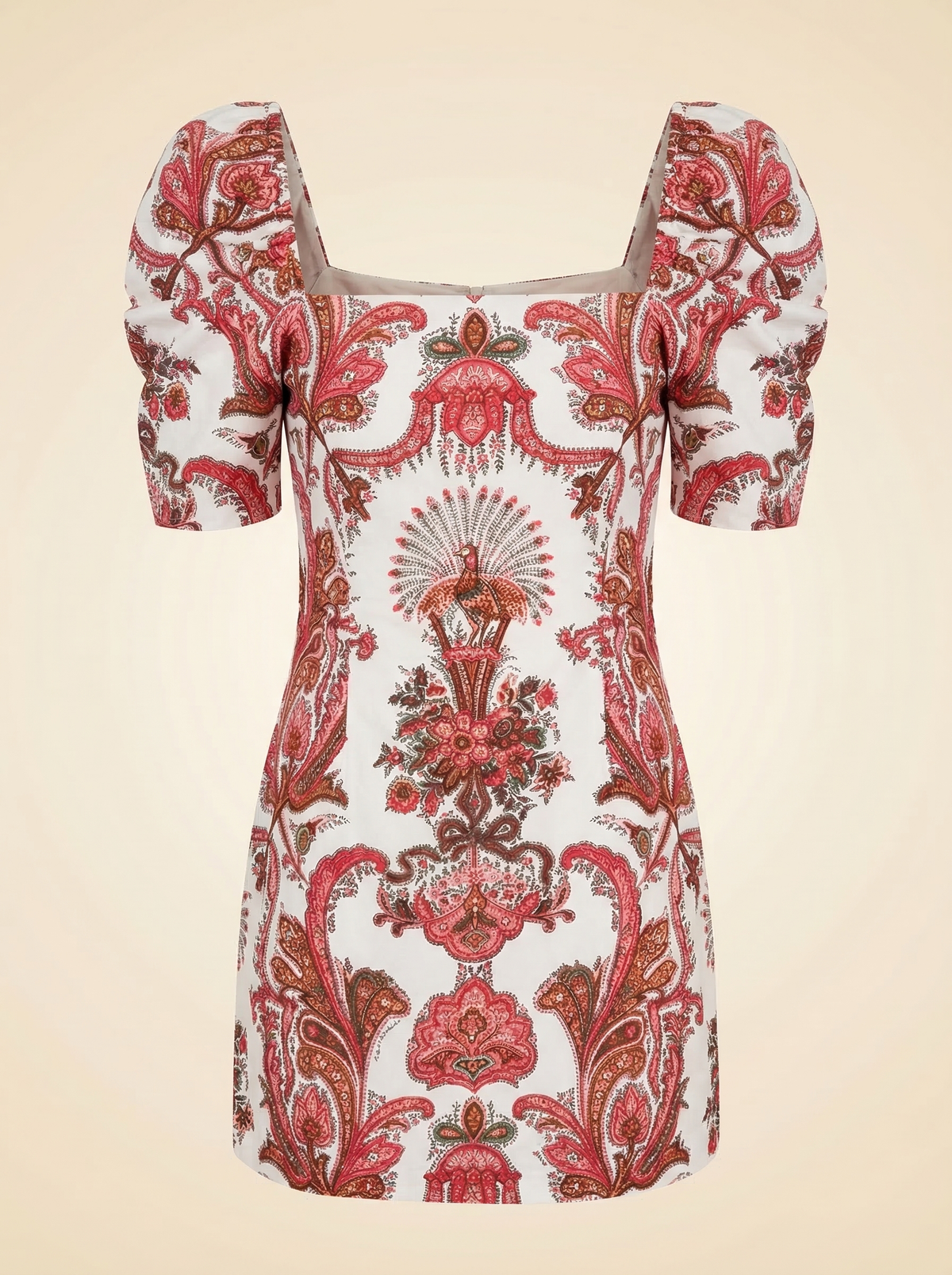 Cara Cara Womens Kelly Dress in Peacock Coral