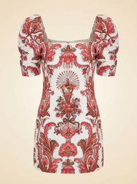 Cara Cara Womens Kelly Dress in Peacock Coral