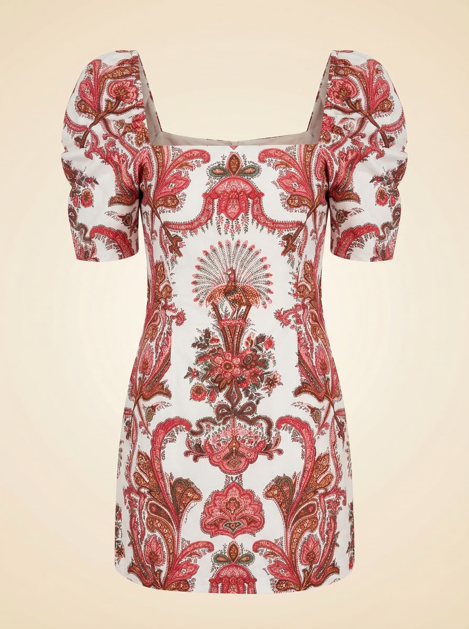 Cara Cara Womens Kelly Dress in Peacock Coral