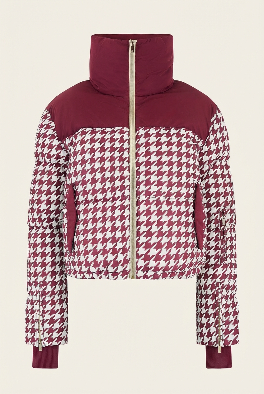 Cropped Bomber Ski Jacket