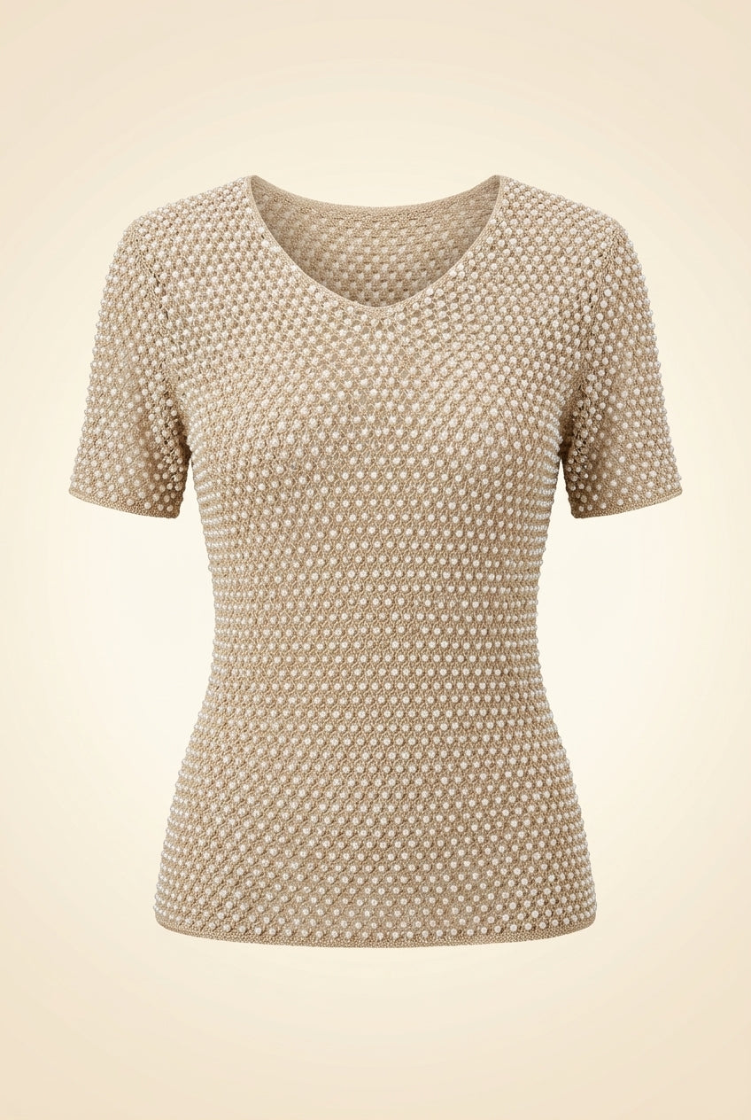 Vintage Sequined Top