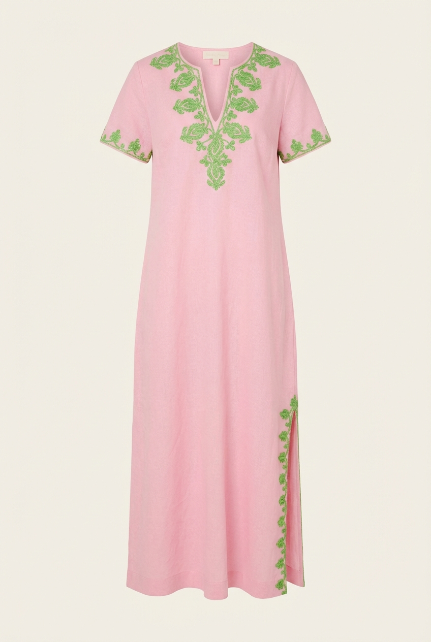 Ariella Linen Maxi Dress