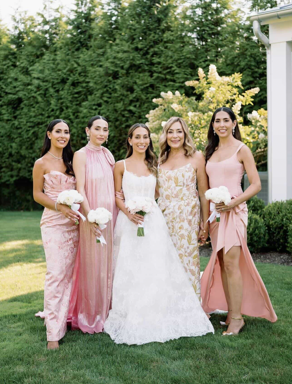 Pleat Detail Column Gown