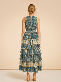 Ariah Sleeveless Dress model_back