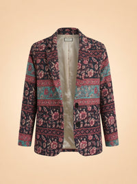 Black floral jacket ghost_front