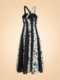 Black Linen Midi