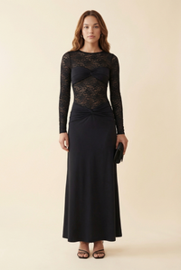 Label Larna Sleeved Maxi Dress