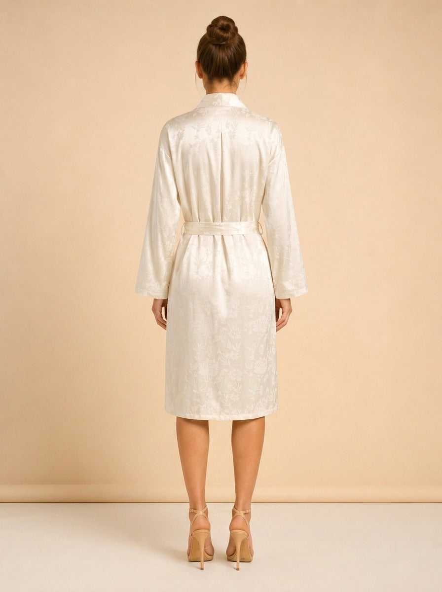 Bridal robe model_back