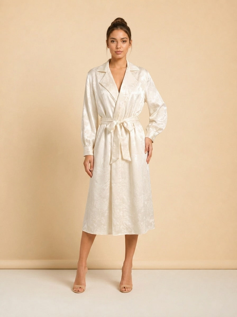 Bridal robe model_front