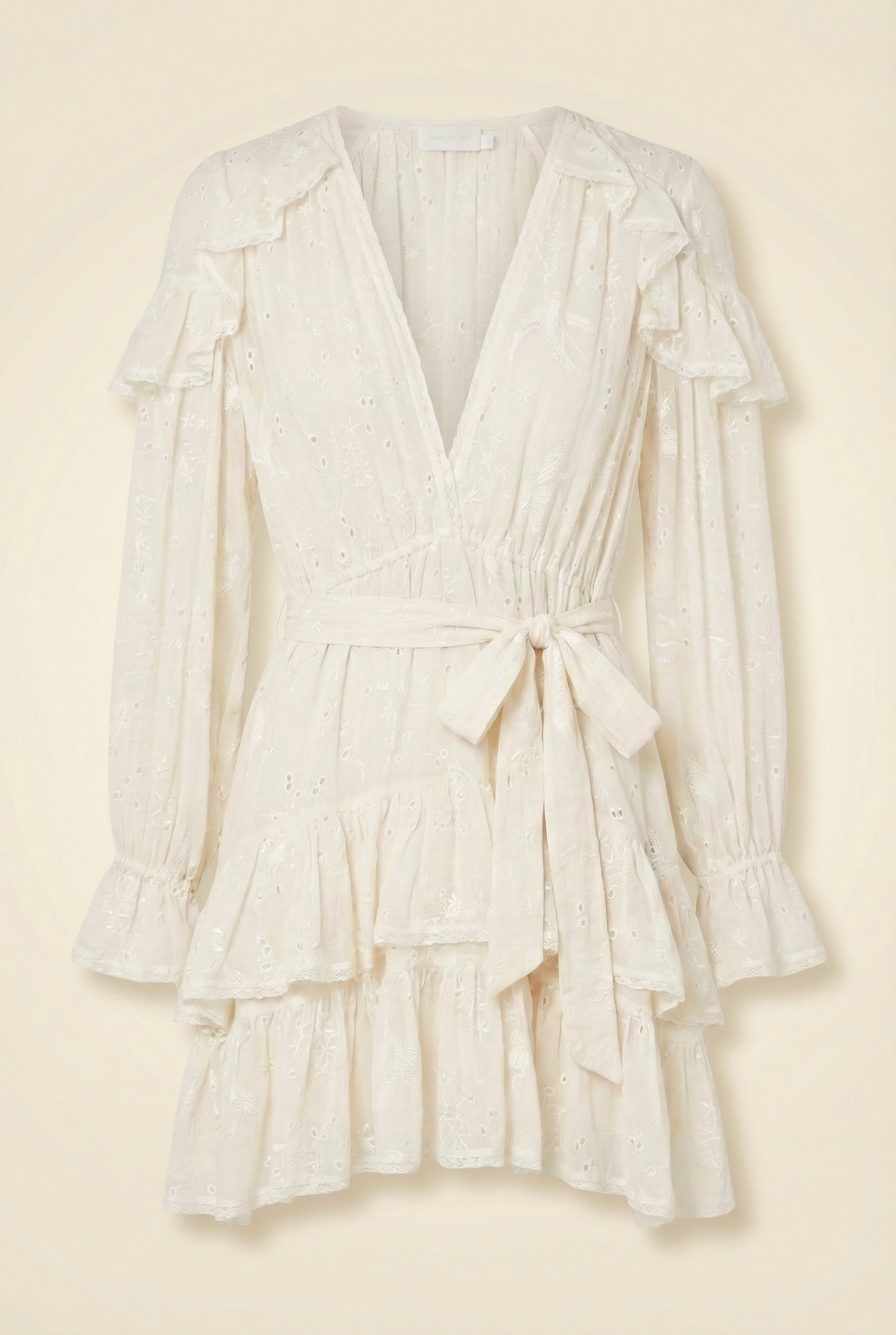Cream Lace Coverup