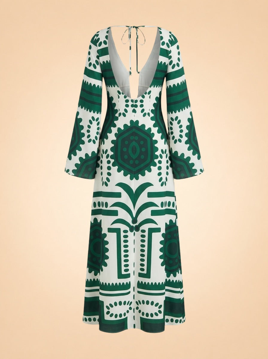 Caledeira Maxi Dress ghost_back