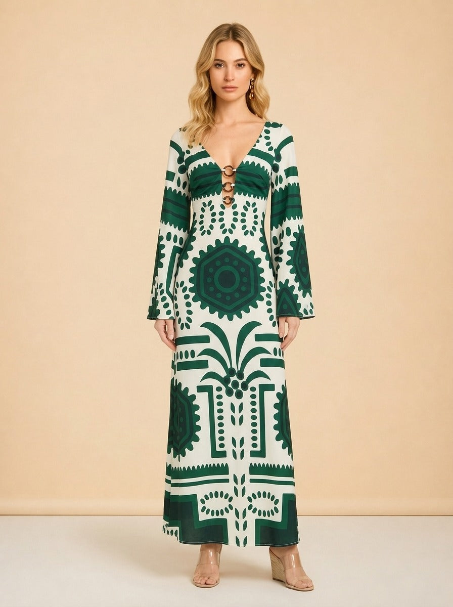 Caledeira Maxi Dress model_front
