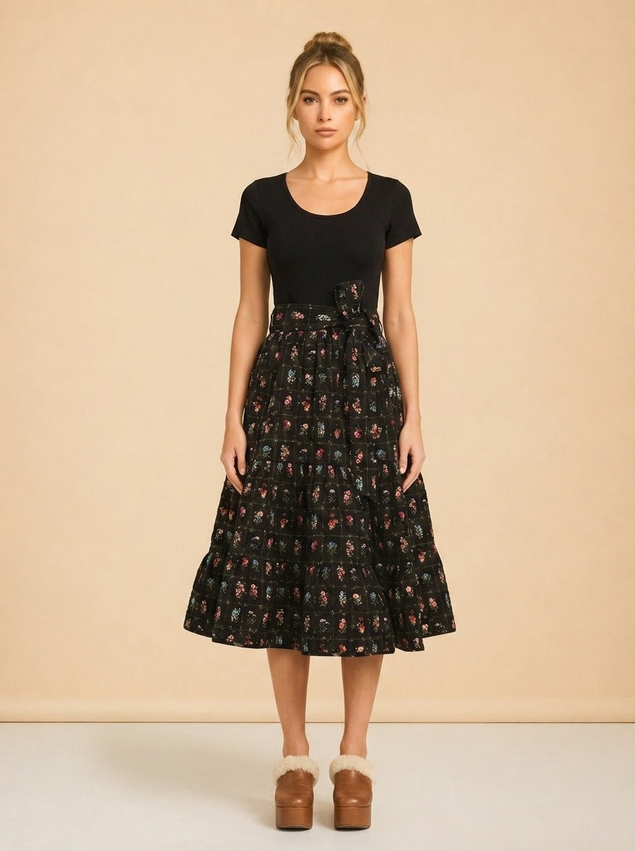 Celine Skirt model_front