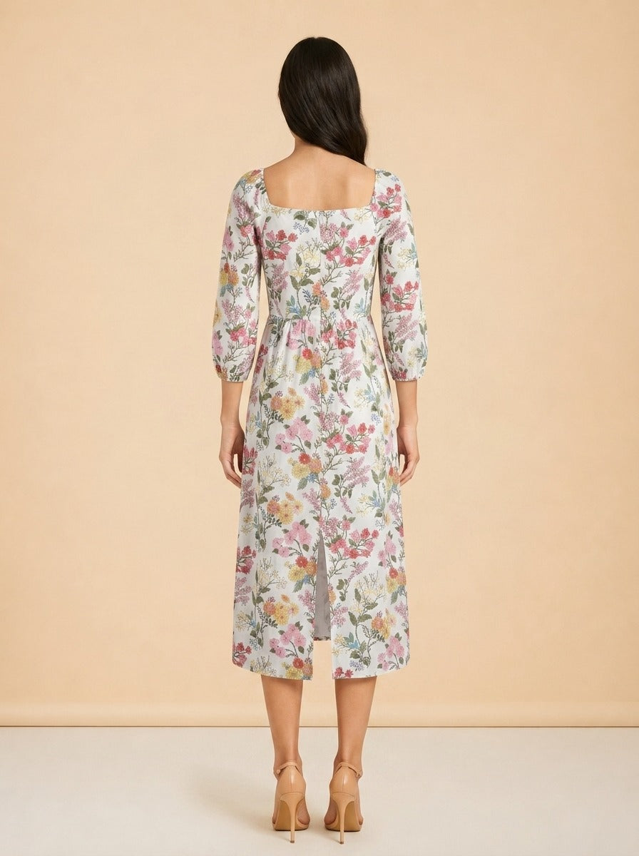 Cici Shop floral model_back