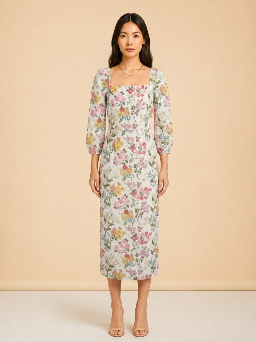 Cici Shop floral model_front