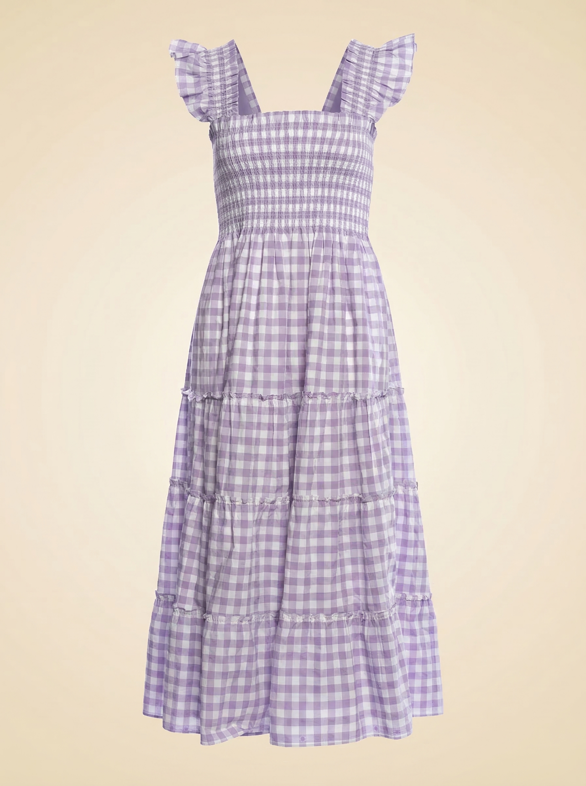 Hill House Nap Dress Purple Gingham
