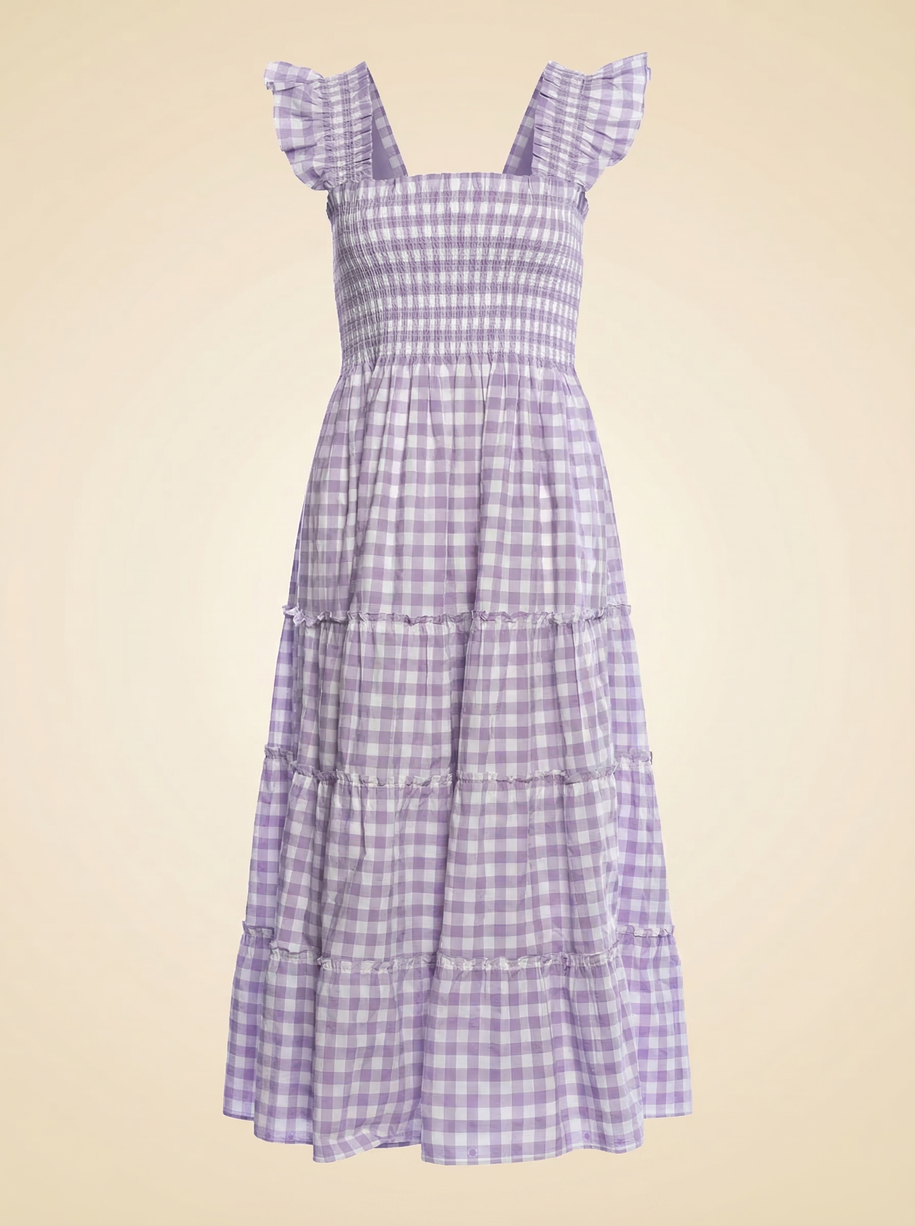 Hill House Nap Dress Purple Gingham