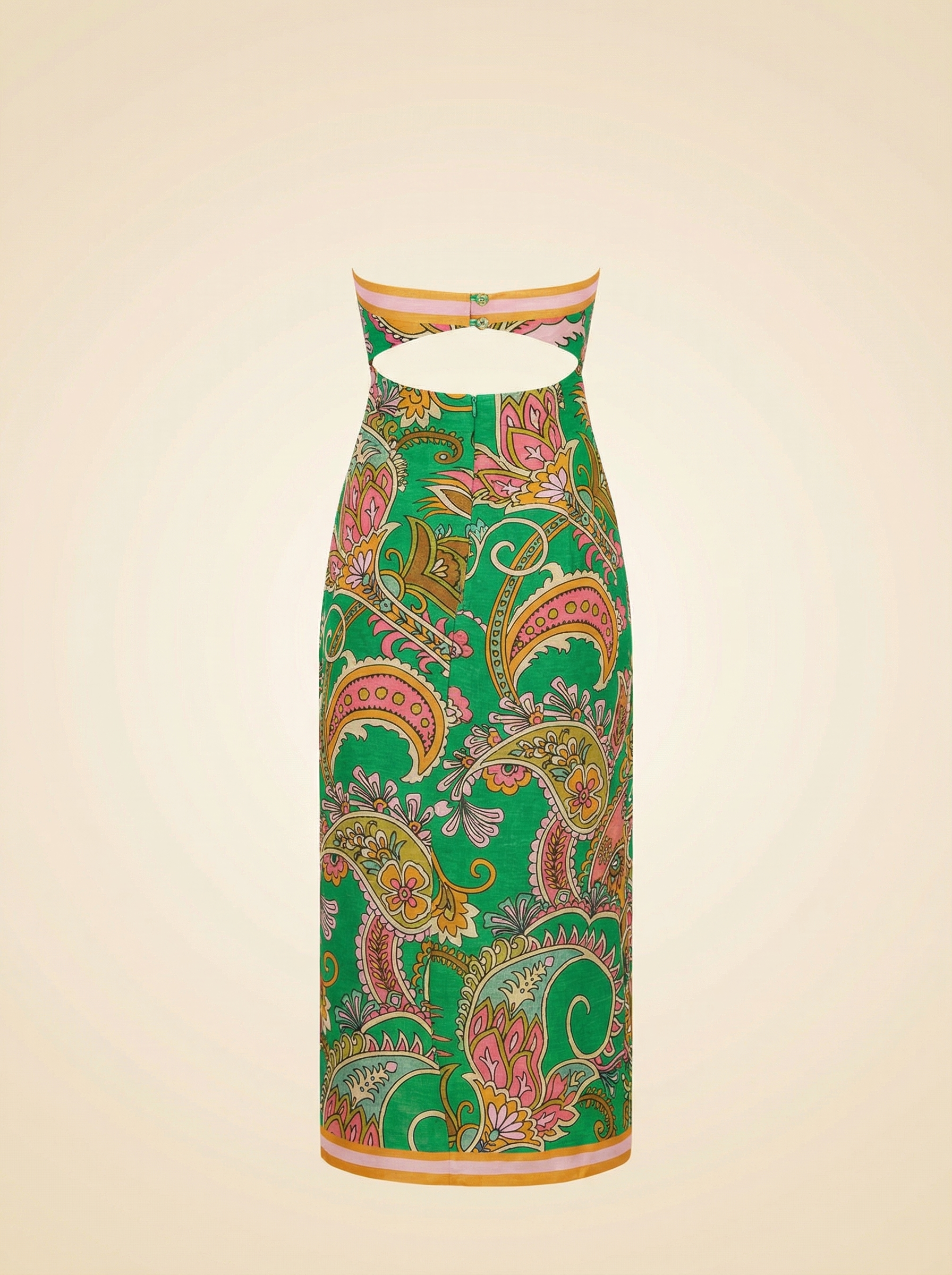 Alemais Marion Fitted Bodice Dress - back