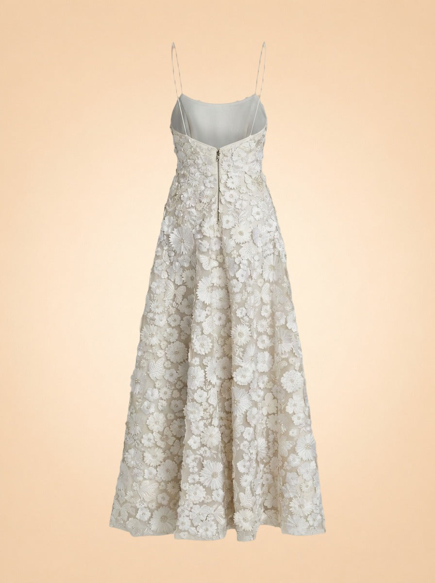 Domencia Gown ghost_back