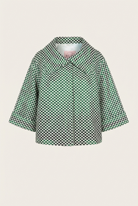 Cropped Grace Coat - Front