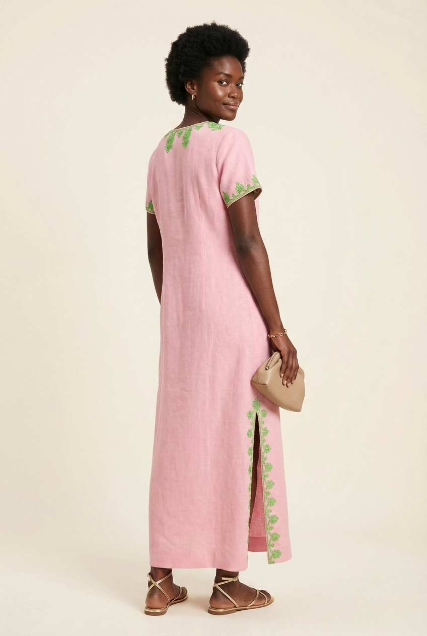 Ariella Linen Maxi Dress