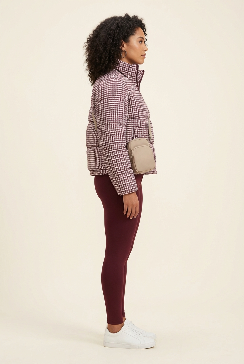 Cropped Bomber Ski Jacket