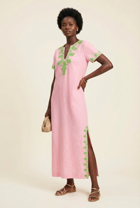 Ariella Linen Maxi Dress