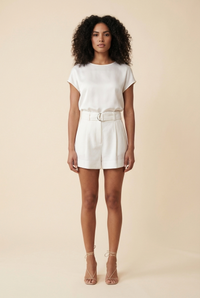 Bronson Shorts in White