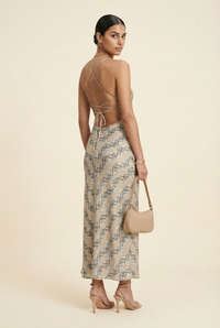 Python Midi Dress - Model #4