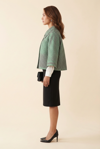 Cropped Grace Coat - Model #3