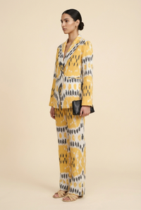 Ikat Blazer & Pants Set